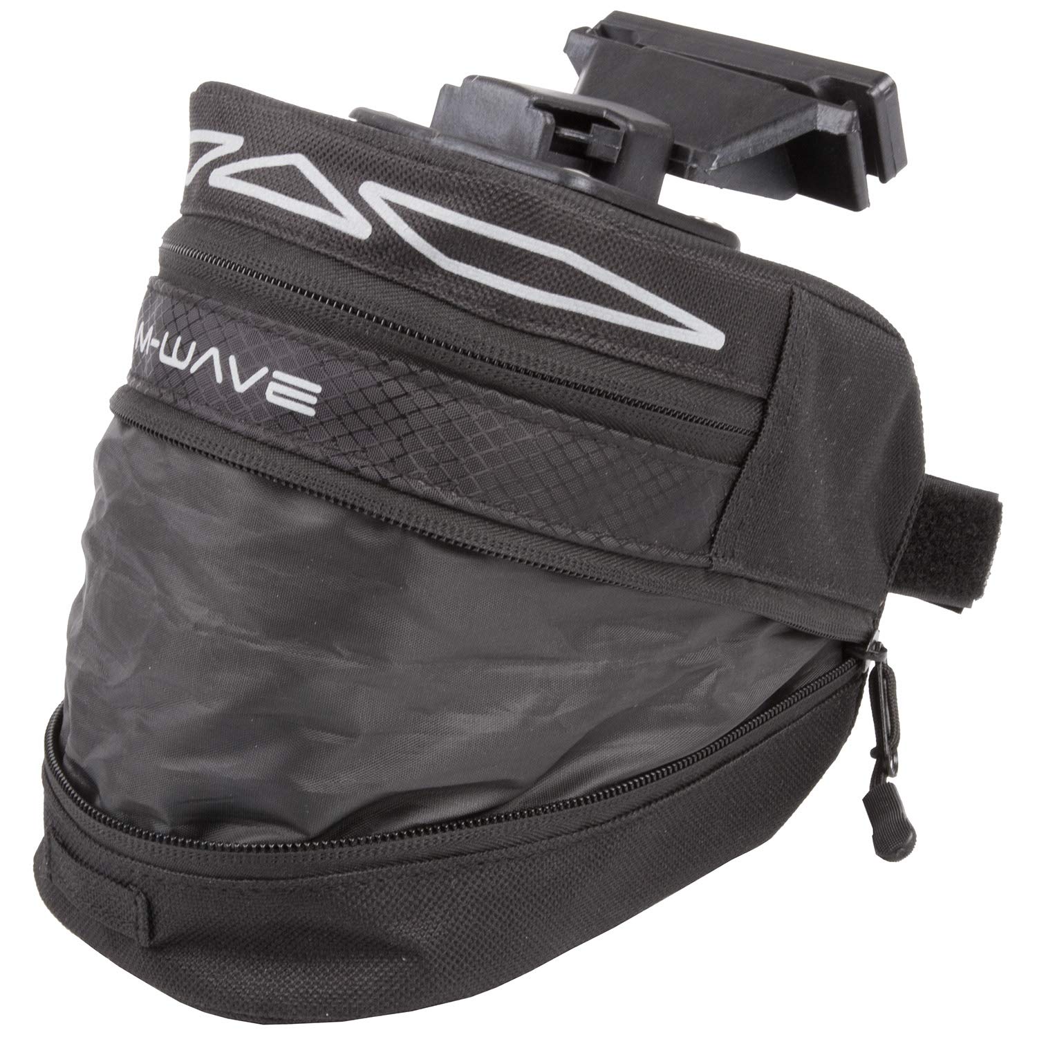 M-Wave Tilburg Saddle Bag - Black, Medium - Image 3