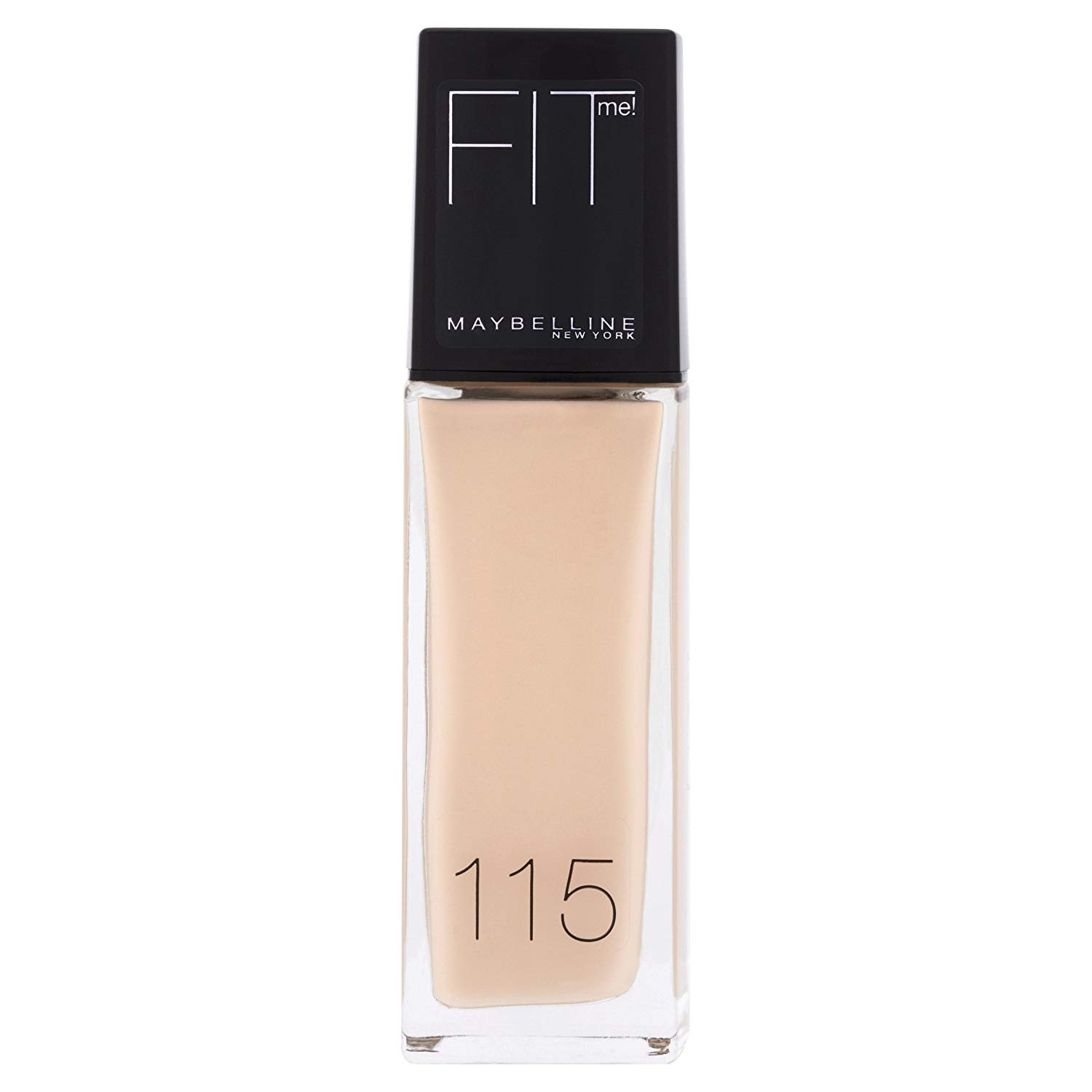 Maybelline Fit Me Liquid Foundation, 115 Ivory
