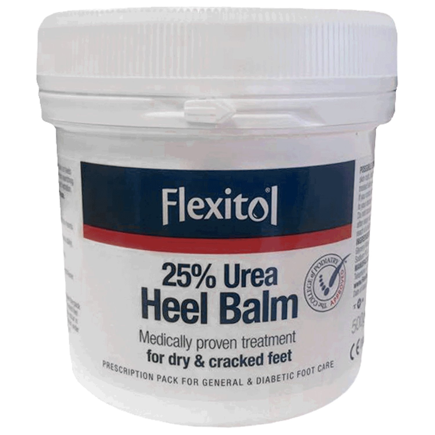 Flexitol Rescue Heel Balm for Dry and Cracked Feet Intense Moisturisation, Suitable for Diabetics - 500 g