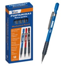 D'Art 79431 Box of 12 Blue Mechanical Pencils – 0.5 mm