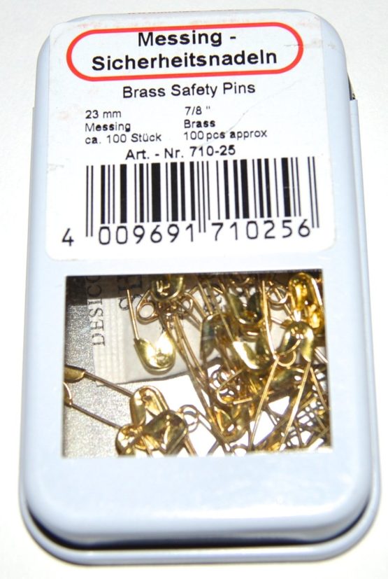 Kleiber Brass Safety Pins - Image 3
