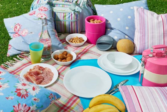 Corelle 3120AB Vitrelle Glass 12-Piece Winter Frost Chip and Break Resistant Dinner Set, White - Image 2