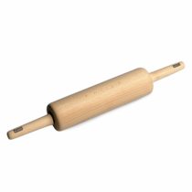 Rolling Pin in Beech with Steel Axis - 25cm
