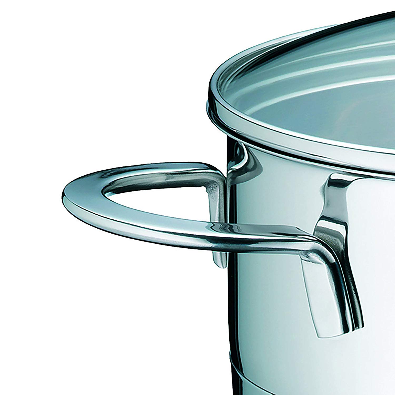 Kela "Cailin Stock Pot, Stainless Steel, silver shiny, 28 cm, 28 x 28 x 21.5 cm - Image 3