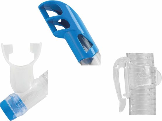 Cressi Kids' C Estrella VIP Jr Clear/Lime Junior Snorkeling/Diving Combo Set - Image 4