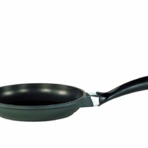 Karl Kruger Leipzig Aluguss Series Pan Flat, 20 cm, Metal, Black