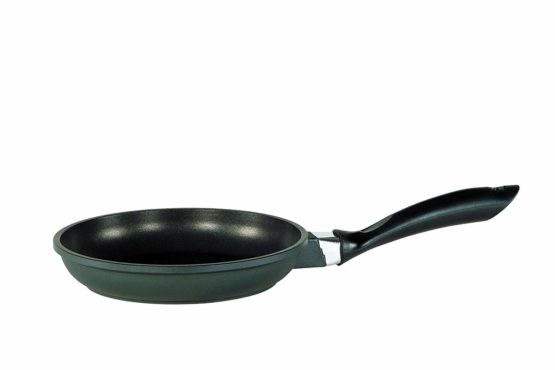 Karl Kruger Leipzig Aluguss Series Pan Flat, 20 cm, Metal, Black