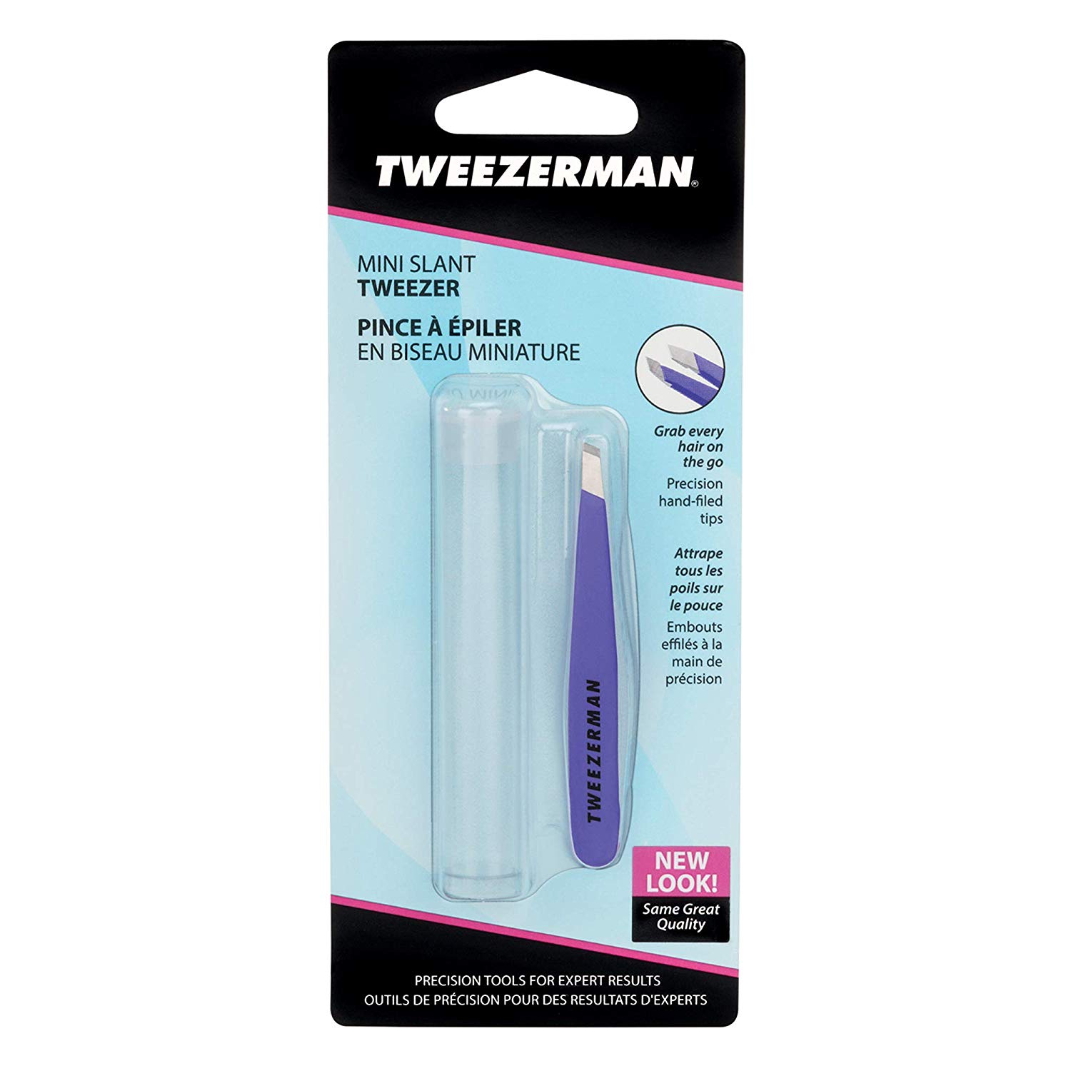 Tweezerman Blooming Lilac Mini Slant Tweezer - Image 4