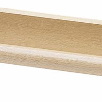 KitchenCraft Wall Mounted Kitchen Roll Holder to Fit 25 cm Paper Towels, Beechwood, 29 cm