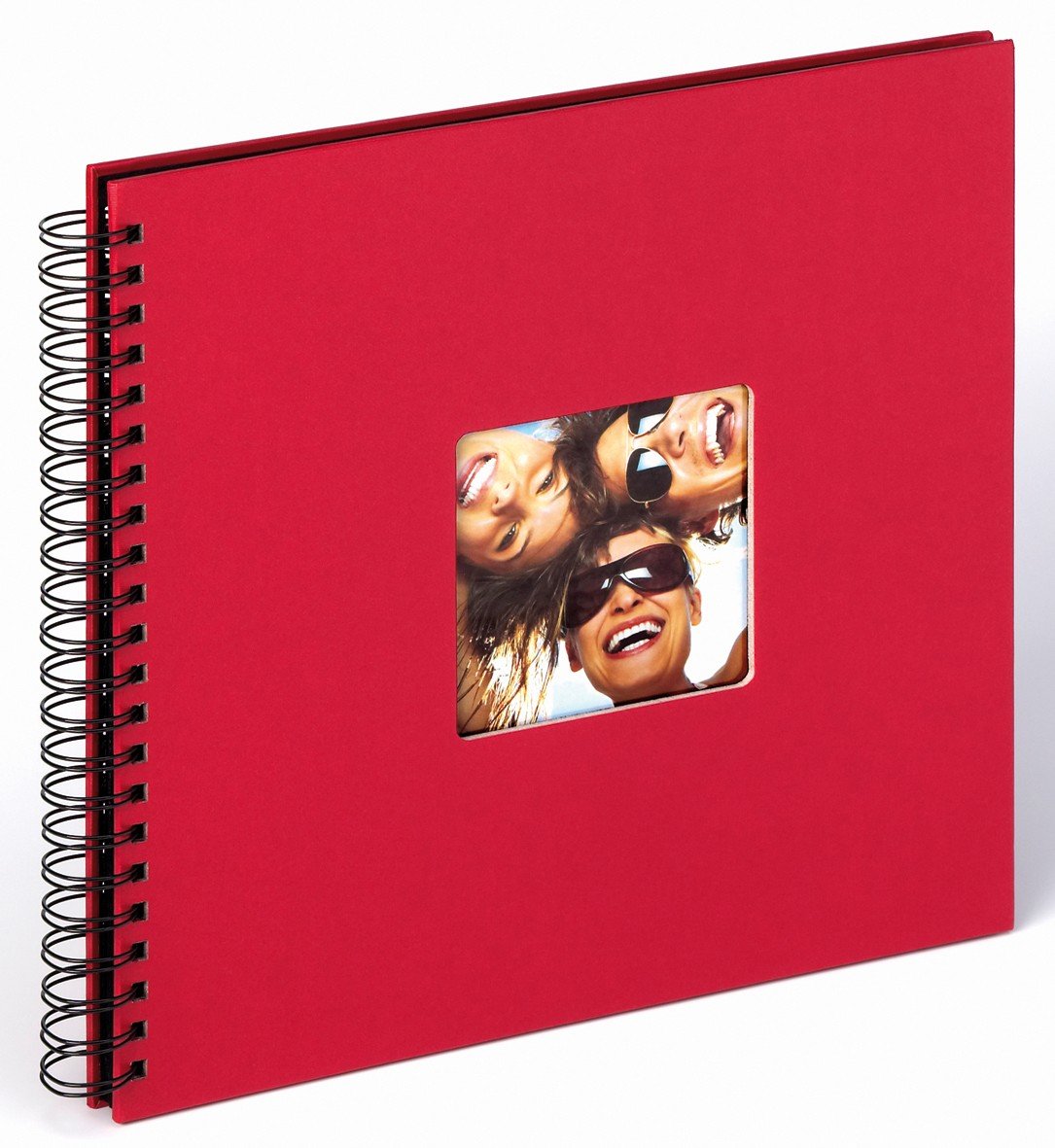 walther design SA-110-R Photo album Fun, 30x30 cm, red, 30 x 30 cm