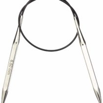 KnitPro 40 cm x 6.5 mm Nova Cubics Fixed Circular Needles, Shiny Brass
