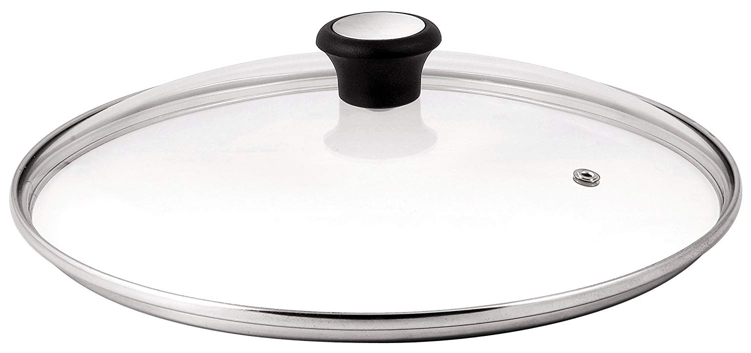 Tefal Compatible Glass Lid, Steam Vent, 28 cm, Transparent, 28097712