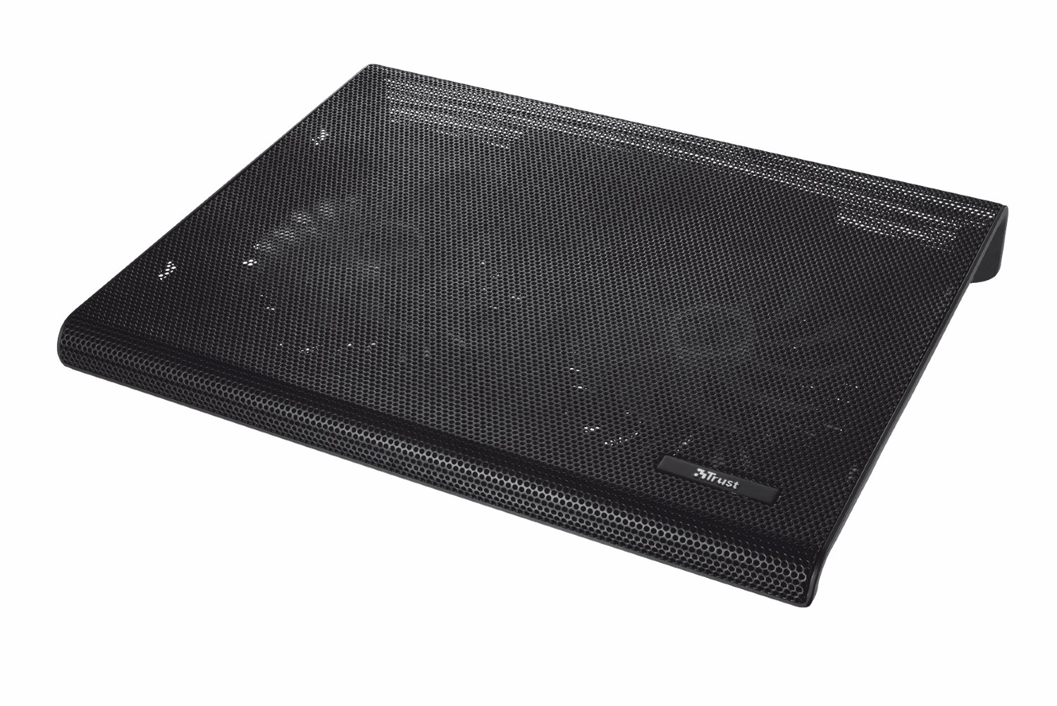 Trust Azul Laptop Cooling Pad, for Laptops up to 17.3 Inch, with 2 Illuminated Fans, Fits Up to 17.3 Inch, Tilted Design - Image 2