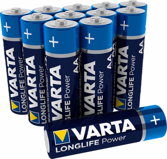 VARTA Longlife Power AA Mignon LR06 Alkaline Battery (12pack) Made