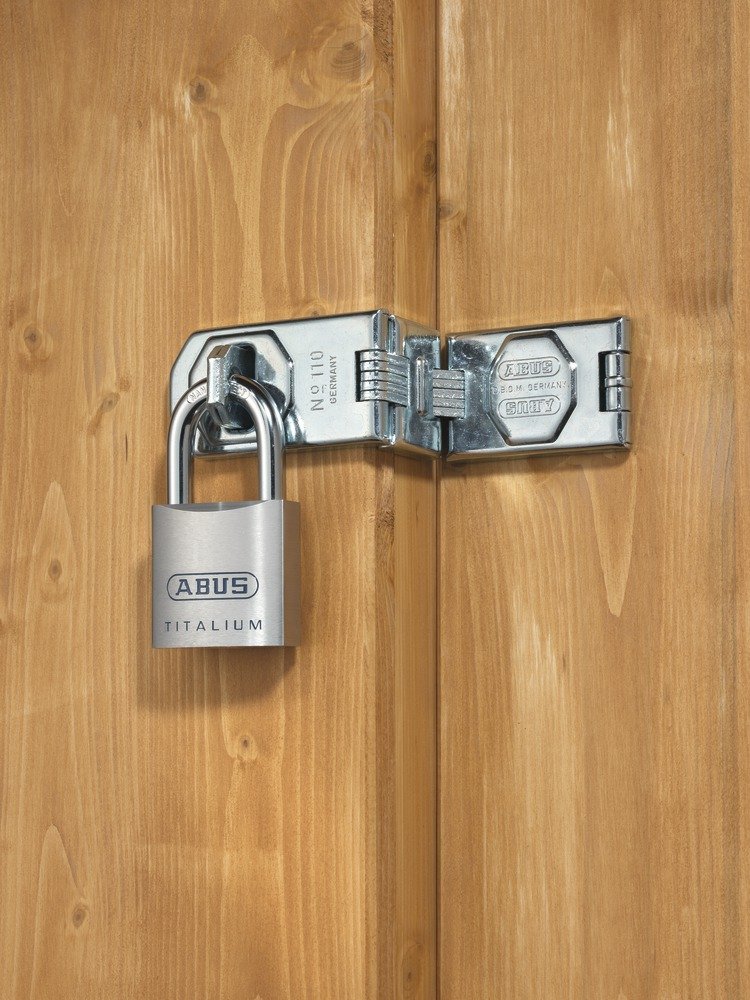 ABUS Titalium Padlock 80TI/45, Cellar Lock with Lightweight, Solid Lock Body Made of Special Aluminium, ABUS Security Level 7 - Image 4