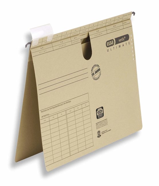Elba Vertic 1/85441 Suspension Files A4 RC Natron Cardboard 230 g/m² Pack of 50 - Image 2