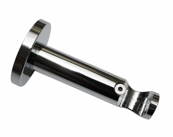 Gardinia Bracket Ø 20 mm Chrom 8, Metal Chrome, 8 cm