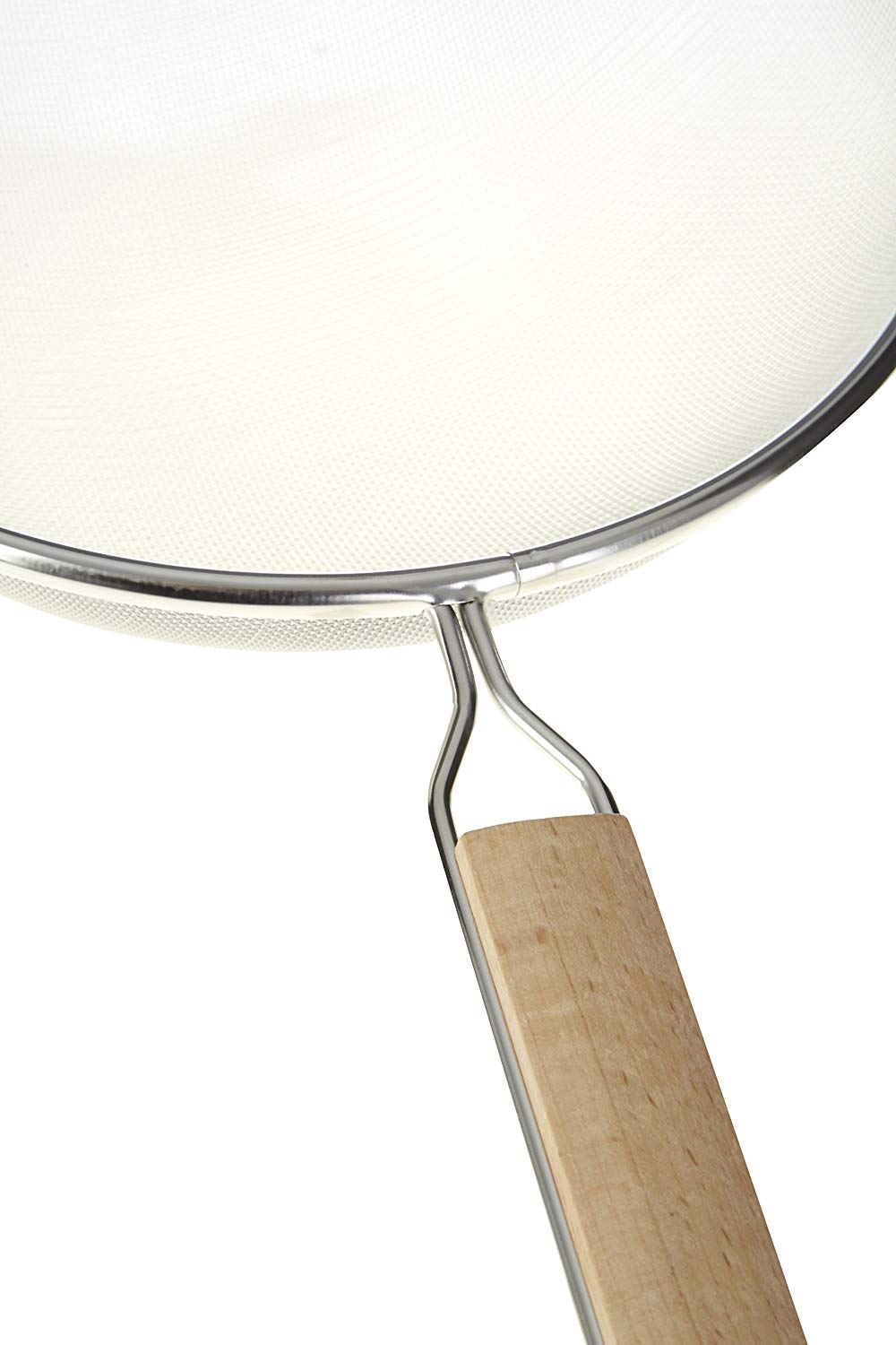 Premier Housewares Sieve with Wooden Handle, Stainless Steel, 24.5 cm, Natural - Image 4