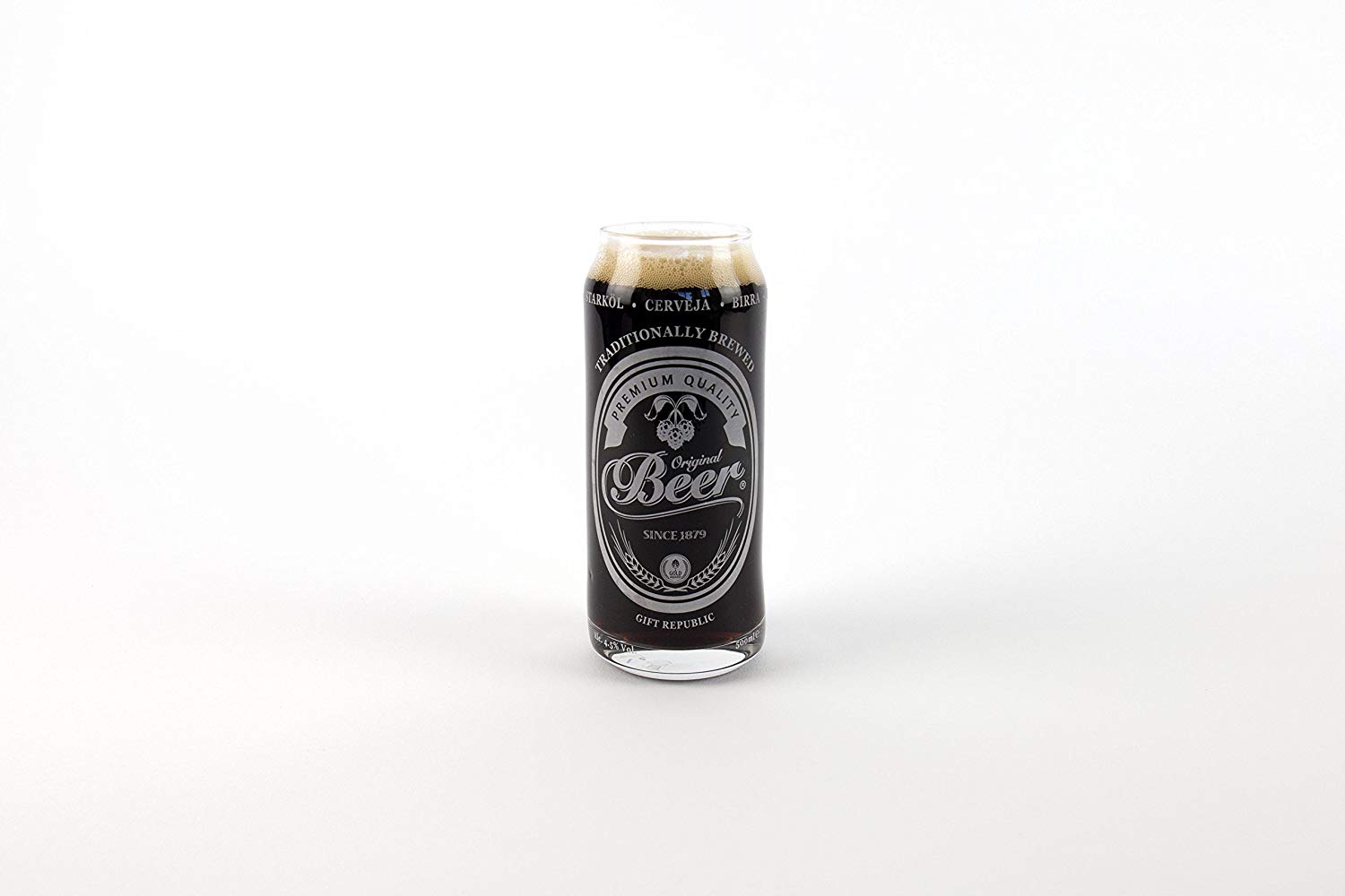 Gift Republic Beer Can Glass, Multi-colour - Image 2