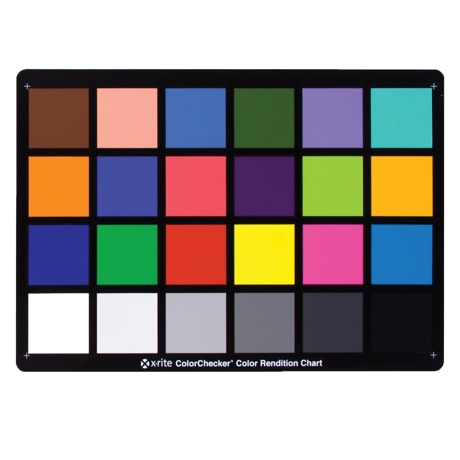 X-Rite MSCCC ColorChecker Classic, color Rendition chart, 8.5 x 11 Inch ...