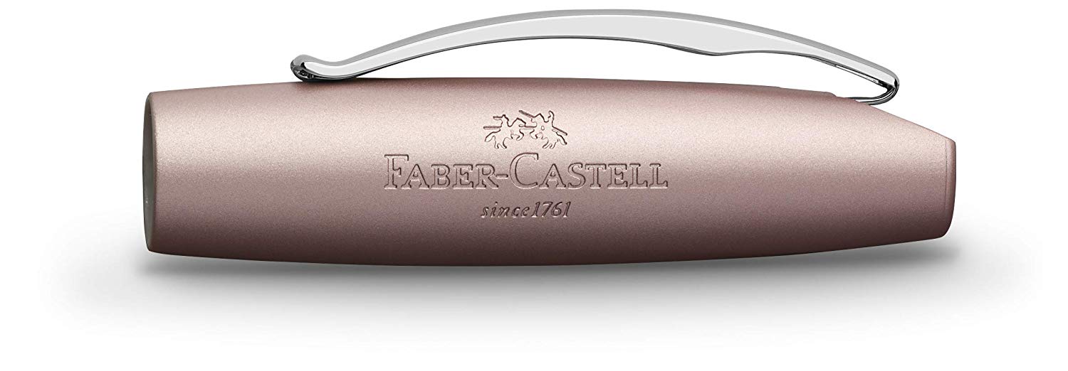 Faber-Castell Essentio 148422 Fountain Pen Nib EF Aluminium Rose, rosé - Image 4