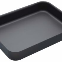 MasterClass MCCHA5NS Hard Anodised Roasting Tin, 42 x 31 cm Teflon Non Stick Coated Large Aluminium Roaster, Black