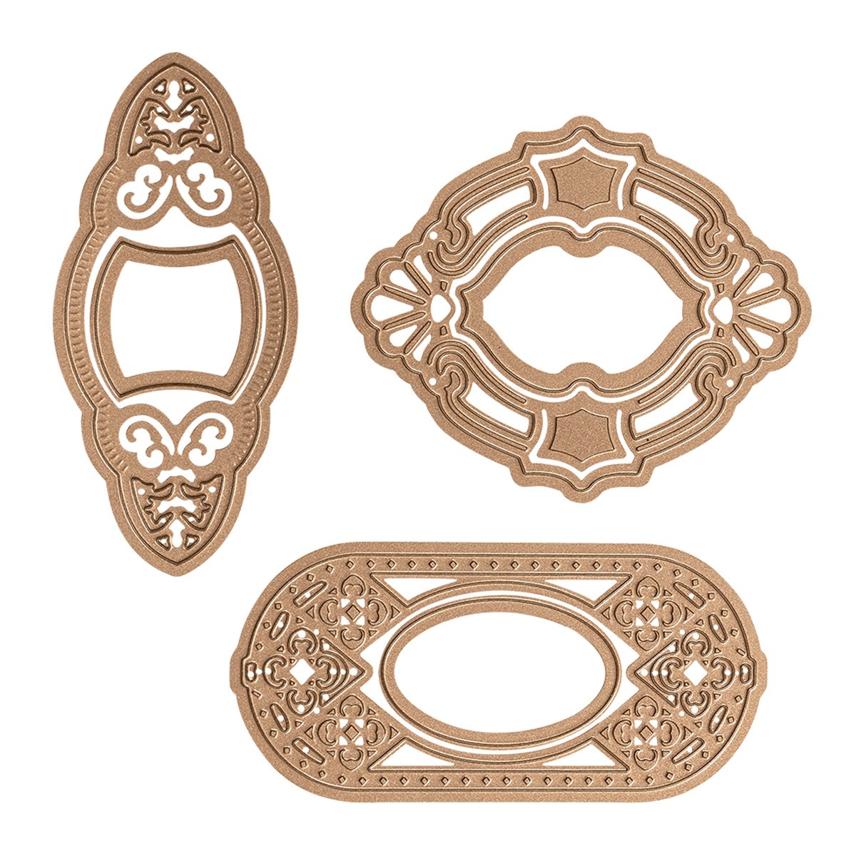 Spellbinders Shapeabilities Dies Renaissance Tags 1, Brown, 22.1x14x0.2 cm - Image 3