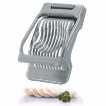 Westmark Egg Slicer For Round Or Oval Slices, Individually Tensioned Stainless Steel Cutting Wires, Aluminium/Stainless Steel, Duplex, Grey, 10202260