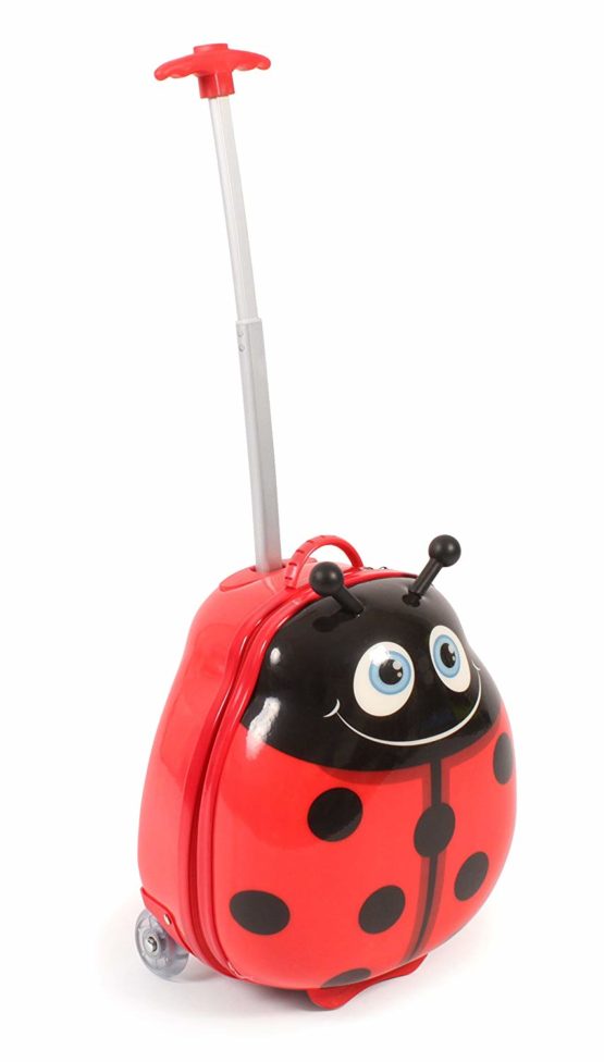 Bayer Chic 2000 Bouncie Kinder-Trolley Mit 3D-marienkäfer-Motiv, Kindergepäck Children's Luggage, 40 cm - Image 3