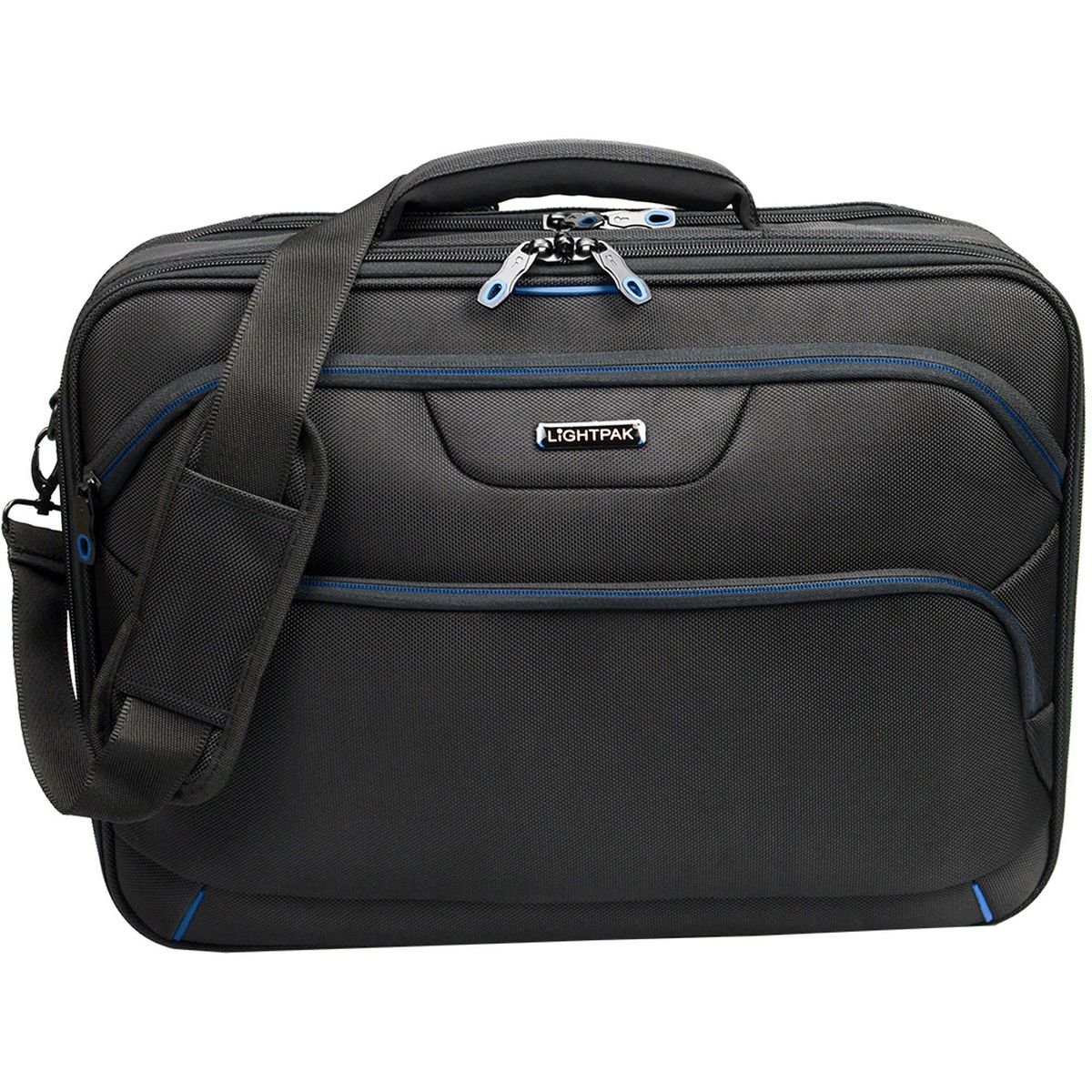 Lightpak - 46010 EXECUTIVE - business laptop bag, nylon, black, 44