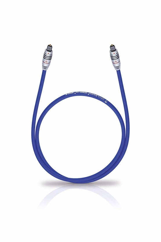 OEHLBACH XXL Series 80 Optokabel Optical Cable 1x0.5m. Colour: Blue. STAR RATING : 5.