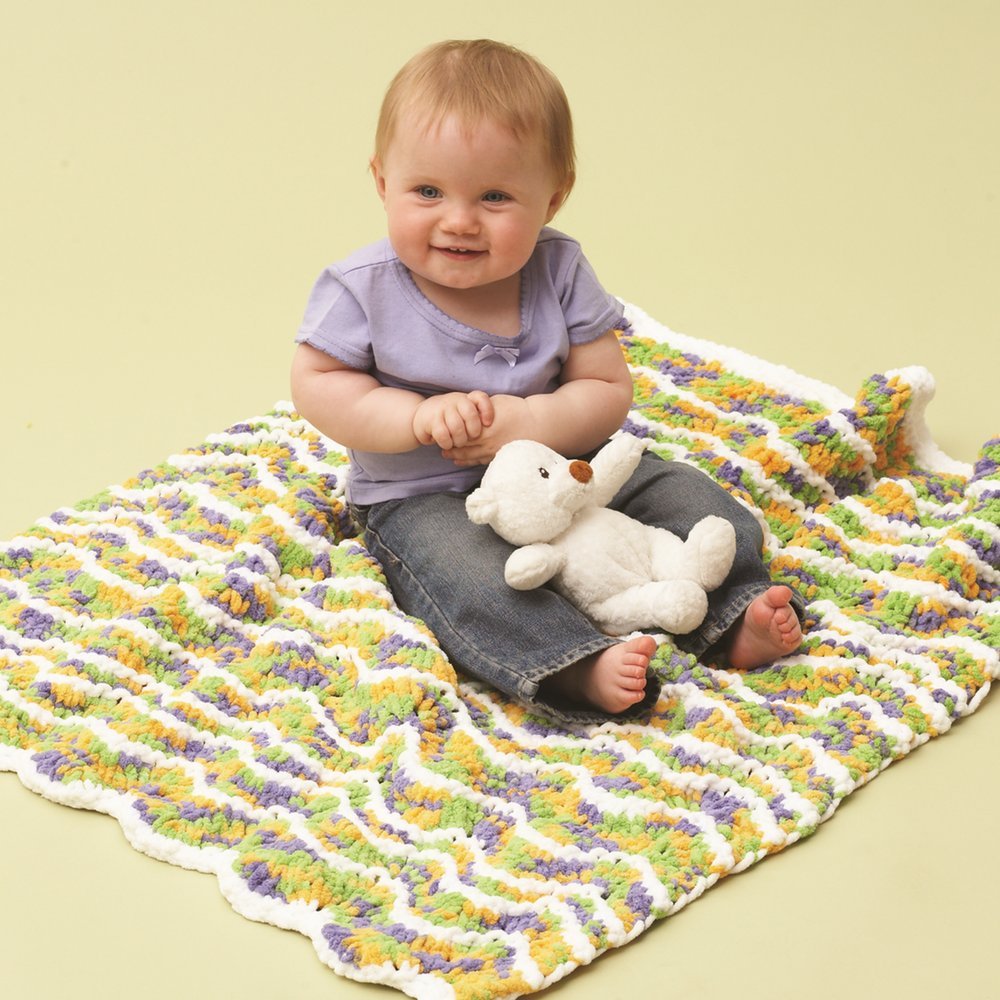 Bernat BABY Blanket -300G Baby Lilac - Image 3