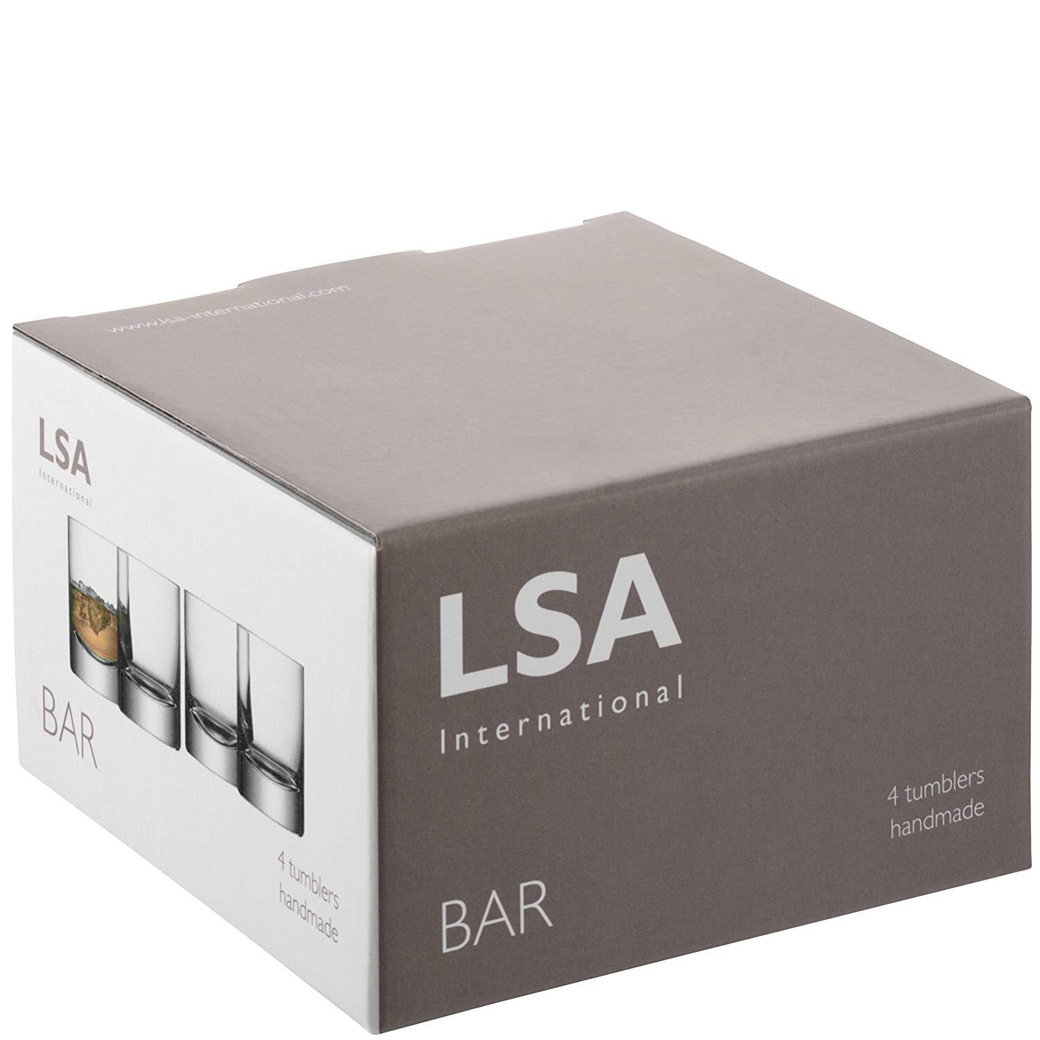 LSA International Bar Tumbler 250 ml Clear, Transparent, 4 Count (Pack of 1) - Image 4