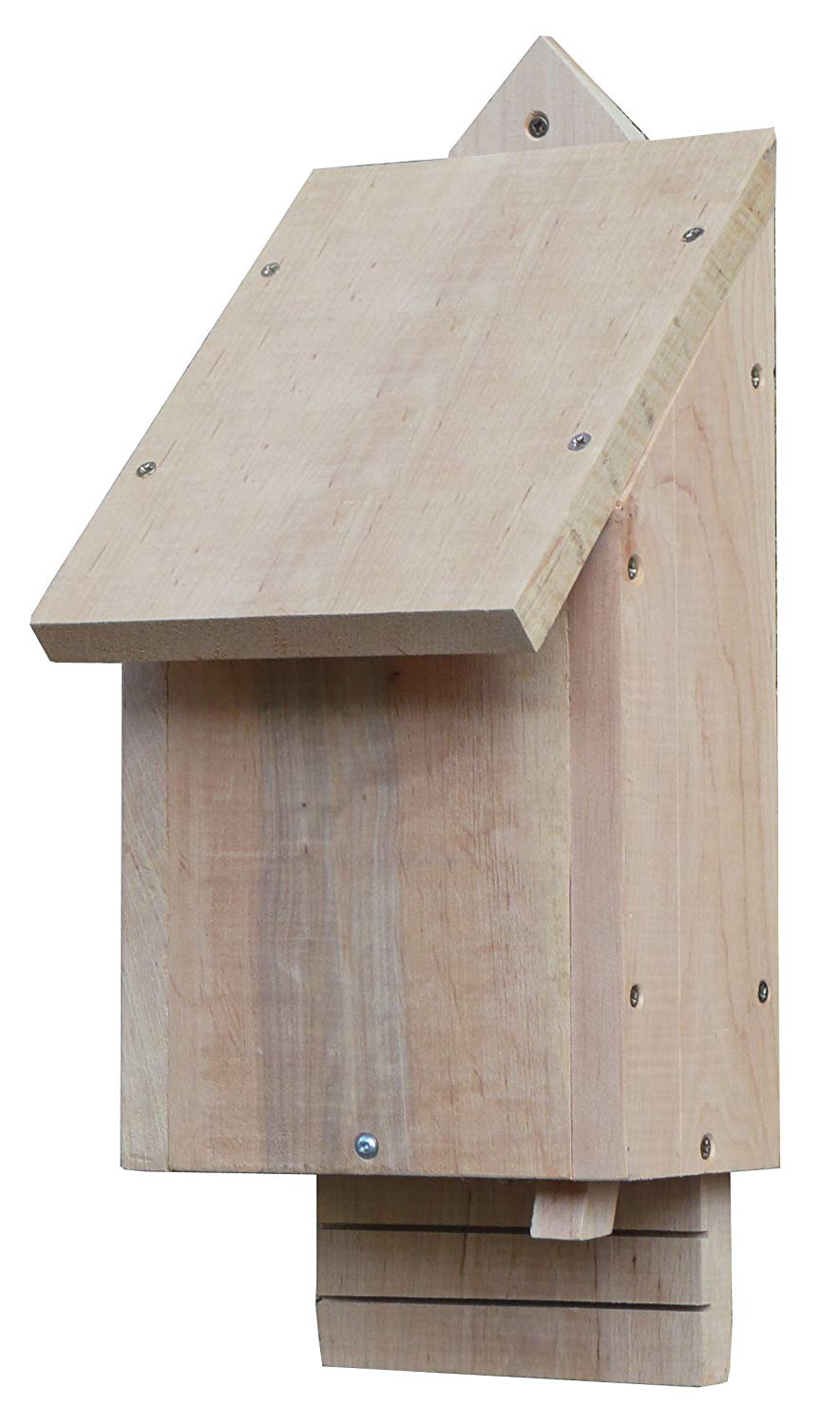 Wildlife World Chavenage Bat Box, Natural FSC Timber, 16.4 × 18 × 43 cm