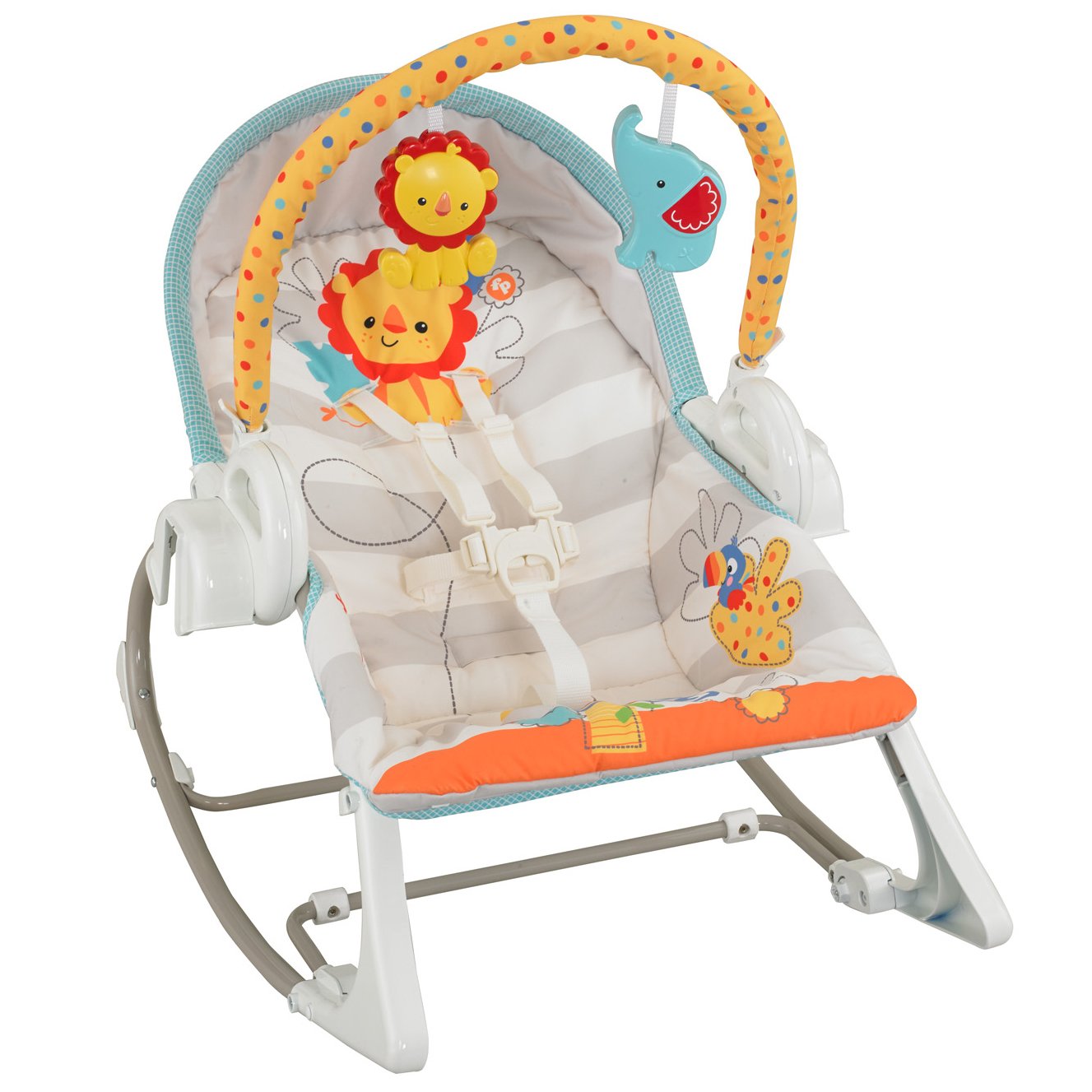 Fisher-Price 3-in-1 Swing-n-Rocker, Multi-Colour - Image 3