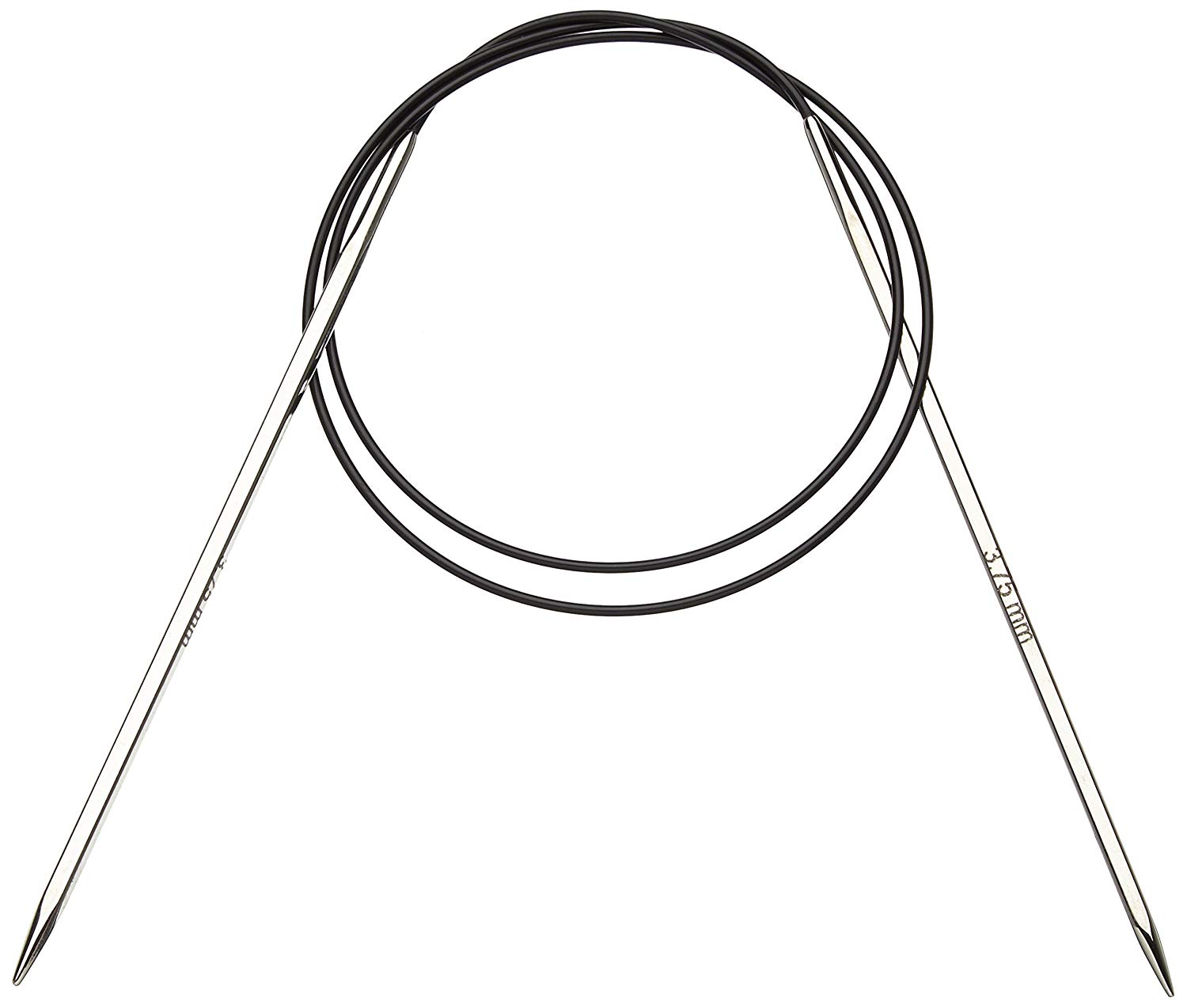 KnitPro Nova Cubics Fixed Circular Needles 32" (80cm), Silver, 3.75mm