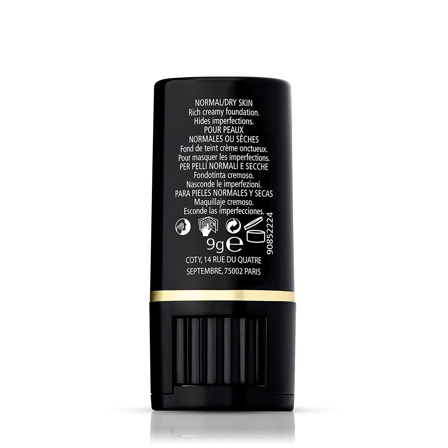 MAX FACTOR, Pan Stik Foundation, Rich Creamy Foundation, Smoothing Effect, Full Coverage, Dewy Skin Look, Normal To Dry Skin - Image 3