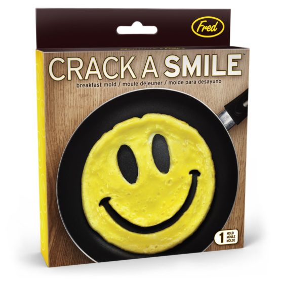 Fred & Friends Crack A Smile Breakfast Mould for Eggs, Pancakes and Omelettes, 2.5 cm - Image 3