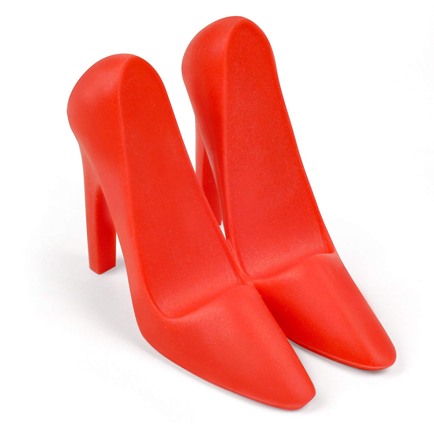 Fred Pumped Up Silicone Smartphone Stand, Red