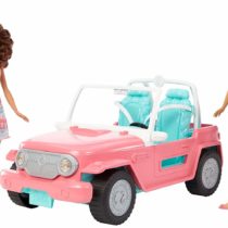 Barbie FPR59 Jeep with Two Dolls