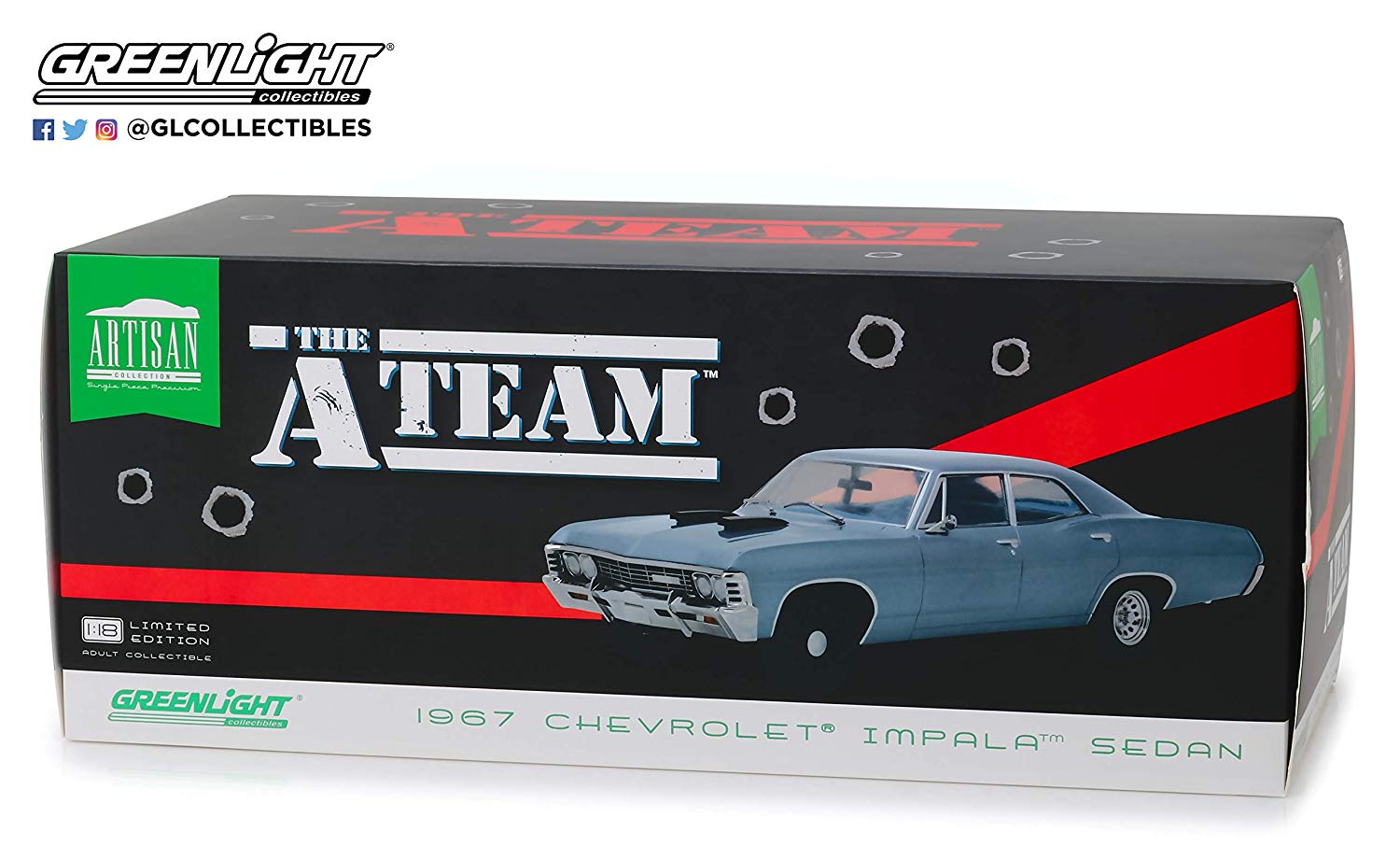 Greenlight Collectible Miniature Car 19047, Black - Image 2