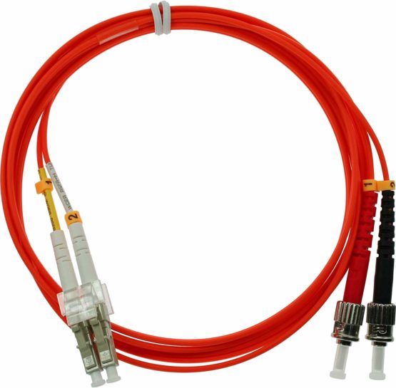 InLine 1m LC/ST 50/125m Fiber Optical Duplex Cable - Image 2