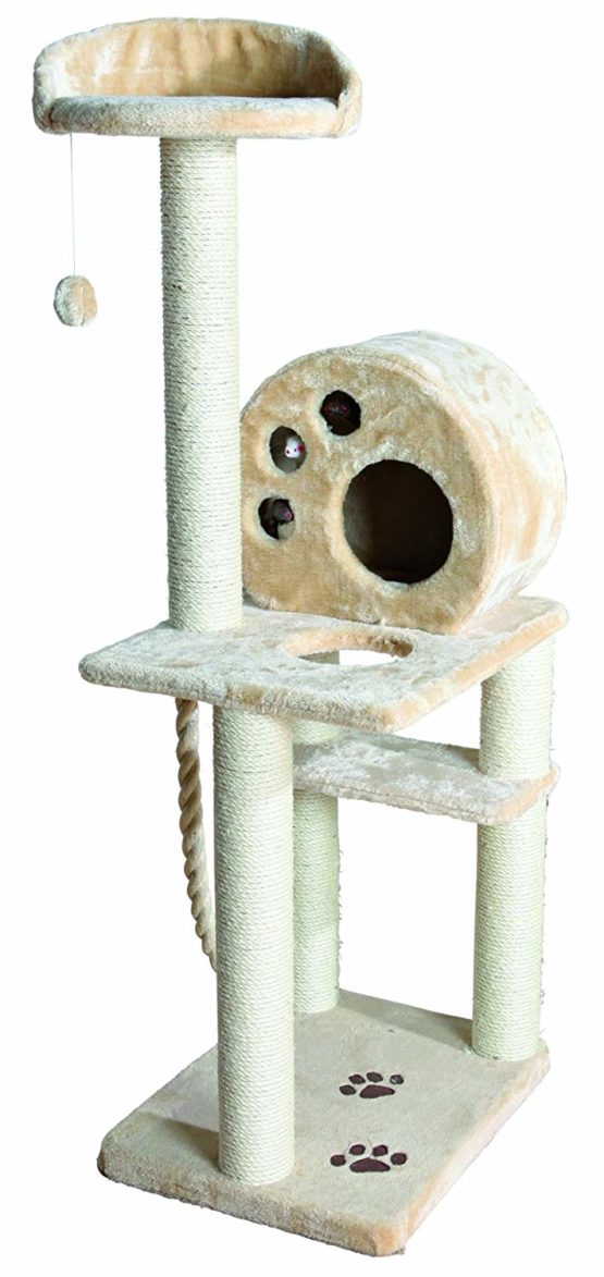 Trixie Salamanca Scratching Cat Tree Post, 8 x 138 cm, Beige