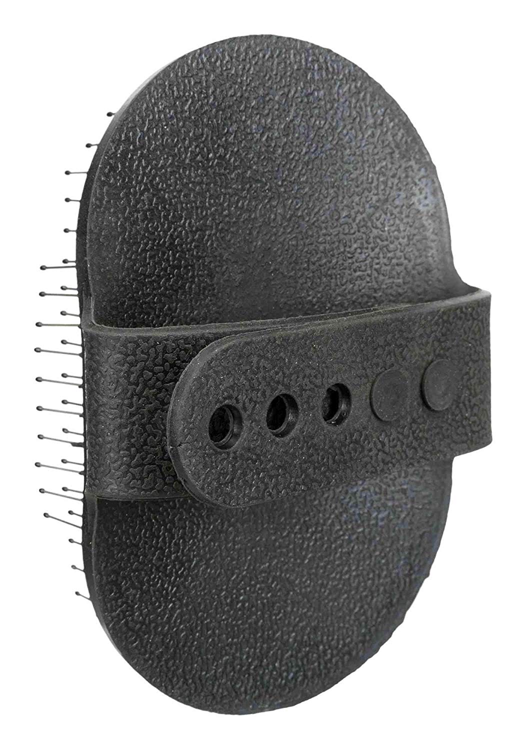Care brush with hand-loop, 8 × 13 cm, BLACK, 8X13 cm (Pack of 1) - Image 2