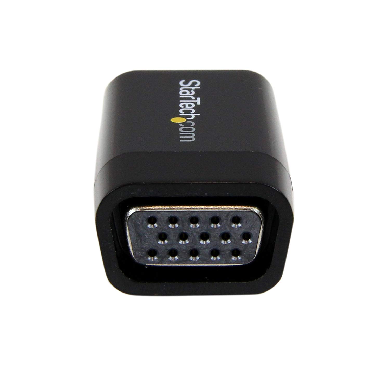 StarTech.com Compact HDMI to VGA Adapter Converter – Power Free HDMI Laptop to VGA Monitor / Projector Converter Box - 1920x1200 (HD2VGAMICRO) - Image 3