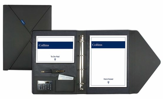 Collins Conference Ringbinder Folder with Flap Closure - Image 4