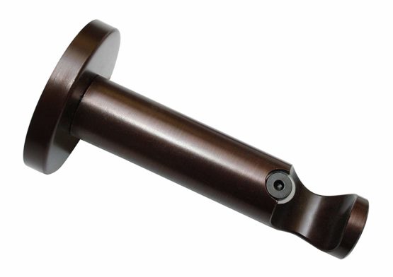 Gardinia Bracket Ø 20 mm bronze 8, Metal, 8 cm