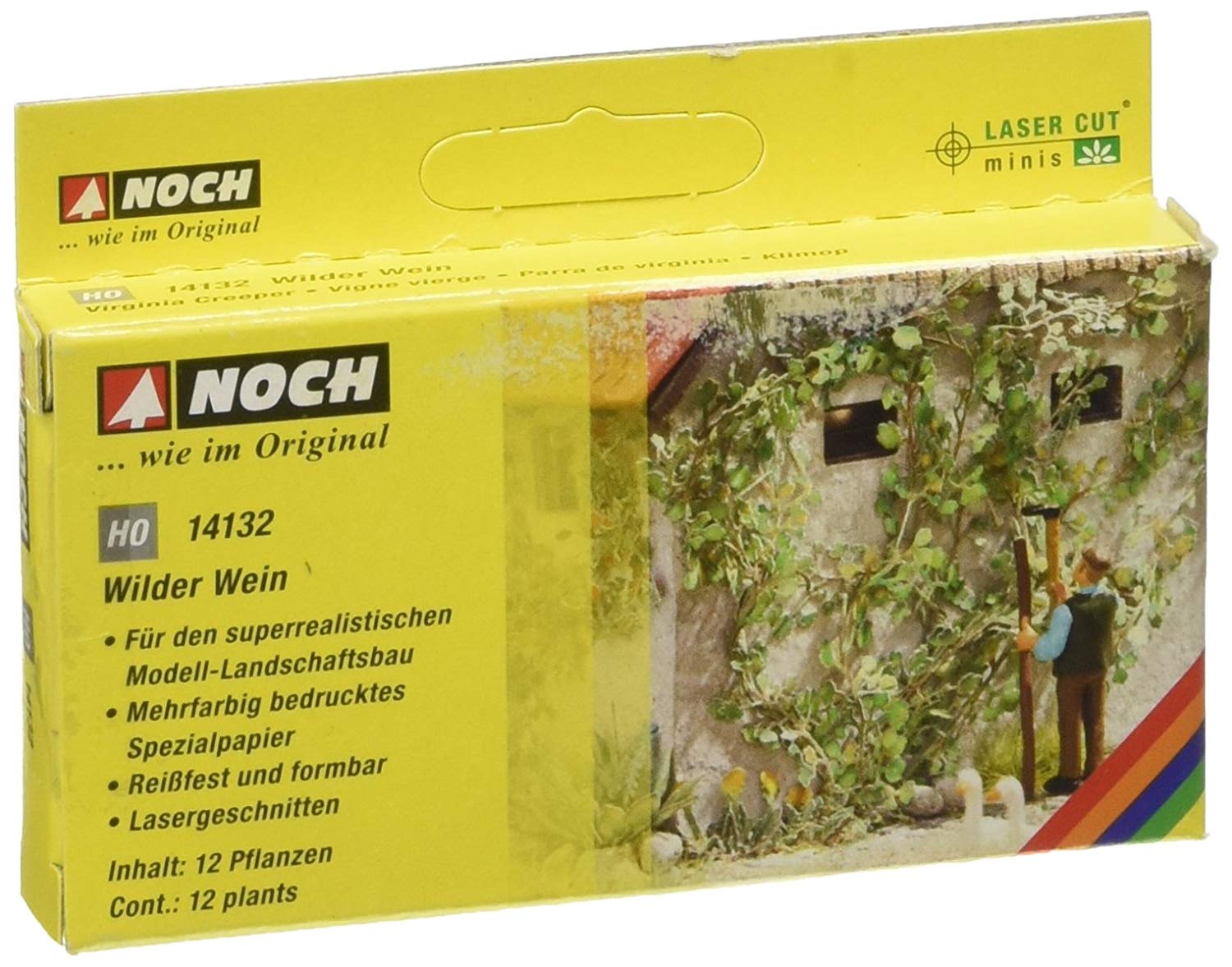 Noch 14132 Virginia Creeper Landscape Modelling, Green, H0