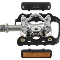 Exustar E-PM86 Combination Pedal - Silver