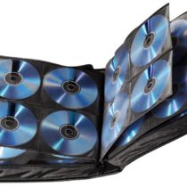Hama 00033835 CD wallet for storing 208 CDs/DVDs/Blu-rays - Black, 9.0 cm*32.0 cm*30.4 cm